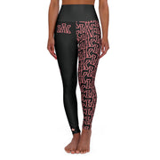 High Waisted Yoga Leggings (AOP)