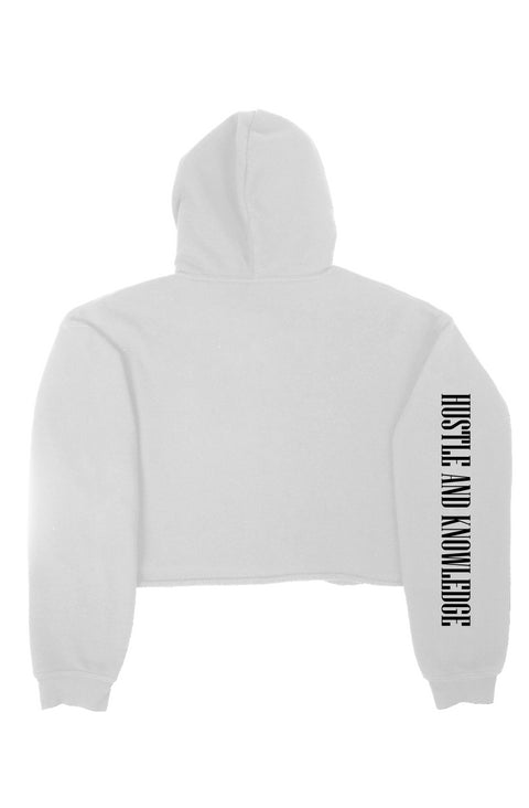 crop fleece hoodie