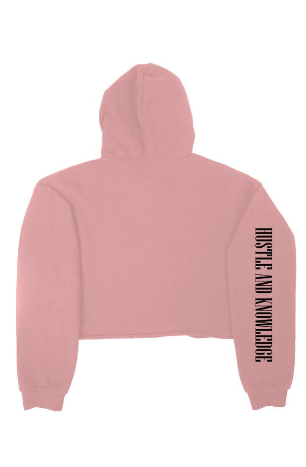 crop fleece hoodie